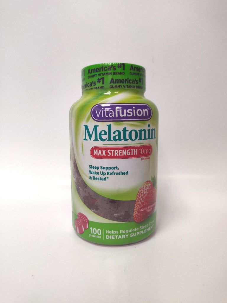 vitafusion max strength melatonin gummies 100ct