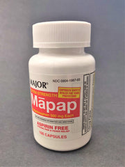 Major Mapap Extra Strength CAPSULES 500 mg, 100 ct
