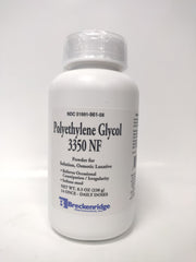 VALUE PACK Breckenridge Polyethylene Glycol 3350 NF Powder for Solution, Osmotic Laxative - 8.3 oz (14 Doses)
