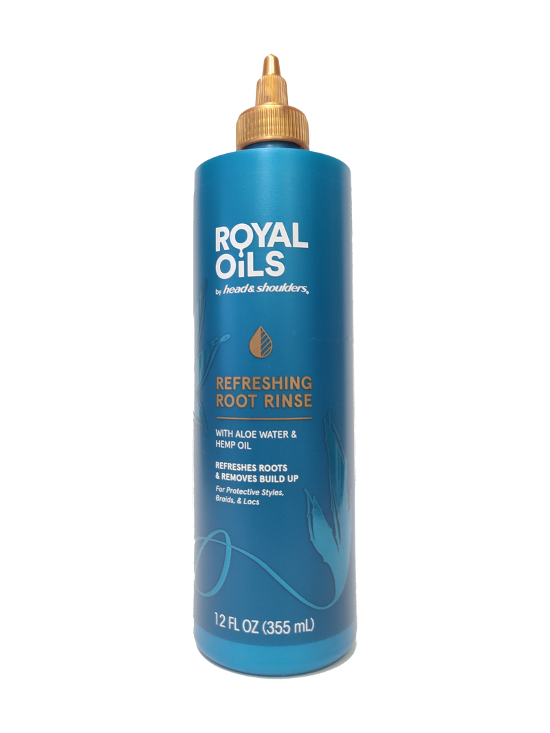 Head & Shoulders Royal Oils Refreshing Root Rinse for Protective Styles, Braids, & Locs - 12 fl oz