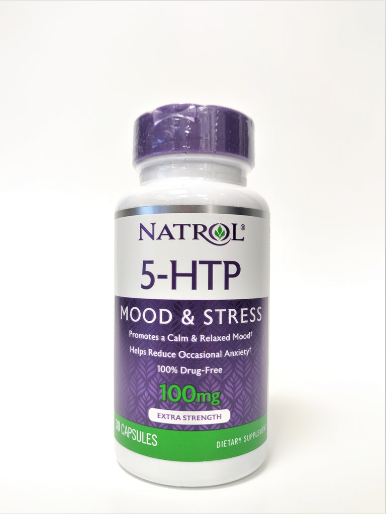 Natrol 5-HTP 100 mg Mood & Stress Dietary Supplement - 30 Capsules
