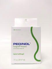 Pedinol Fungoid Tincture - Topical Antifungal Miconazole Nitrate 2%, 1 fl oz