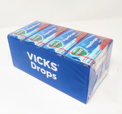 Vicks VapoDrops Cherry Flavor Cough Relief Lozenges - Value Pack 20 boxes of 20 lozenges each