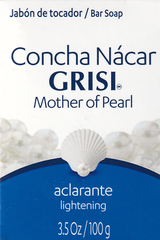 Grisi Concha Nacar Mother of Pearl Lightening & Clarifying Bar Soap, 3.5 oz