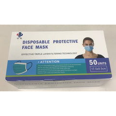 Disposable Face Masks Box of 50