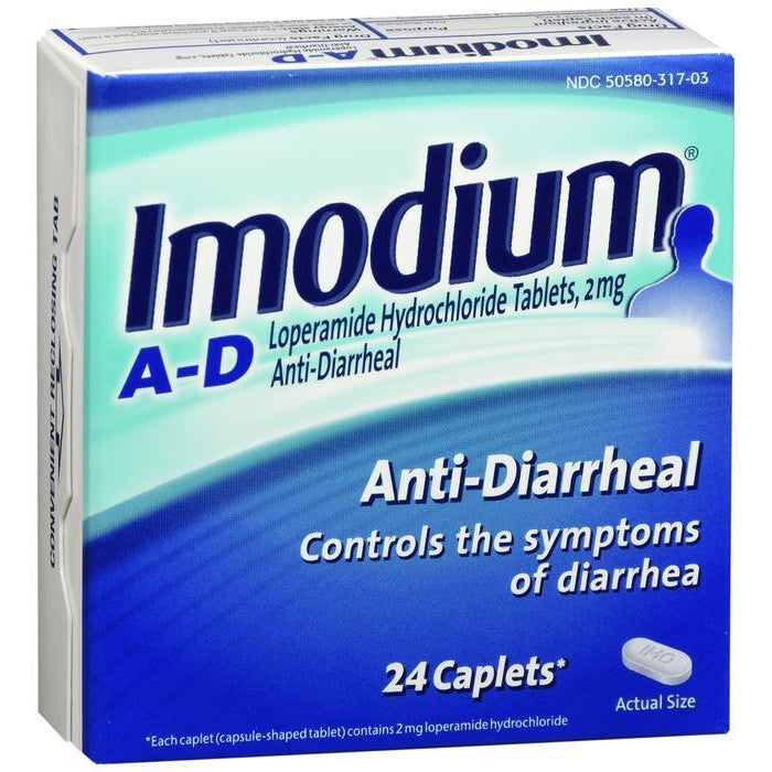 Imodium A-D Diarrhea Relief Caplets - 24 ct