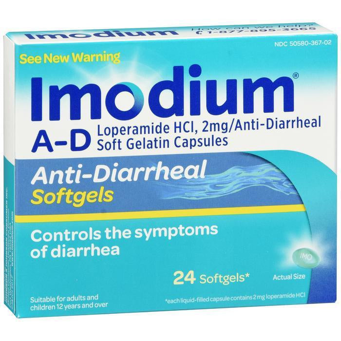Imodium A-D Softgels - 24 count