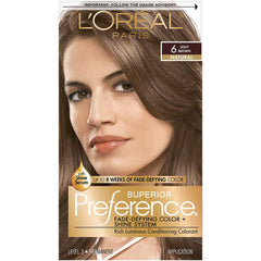 L'Oreal Superior Preference - 6 Light Brown (Natural), 1 count