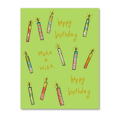 Papyrus Gift Bag - Large Birthday Candles