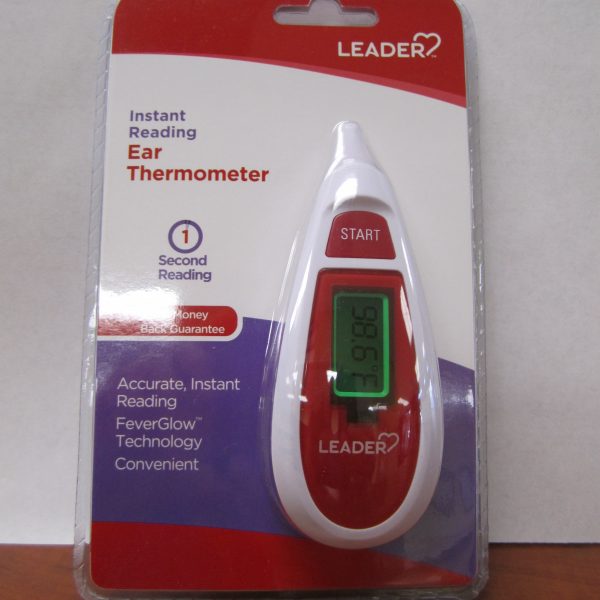 Leader Infrared Ear Thermometer, 1 Count