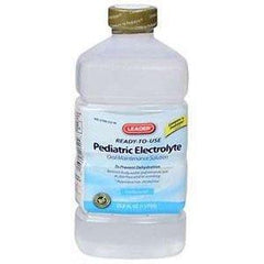 Leader Pediatric Electrolyte Oral Maintenance Solution, Unflavored, 33.8 oz (1 Liter)