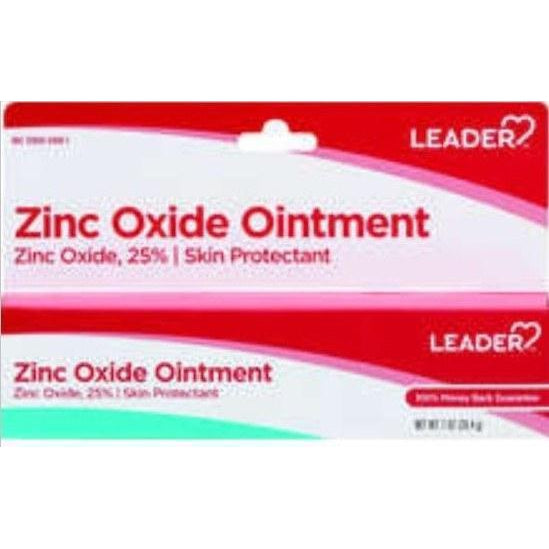 Leader Zinc Oxide 25% Ointment, 1 oz*