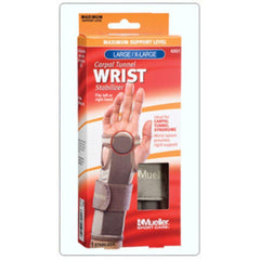 Mueller Carpal Tunnel Wrist Stabilizer Large/X-Large, 1 Count