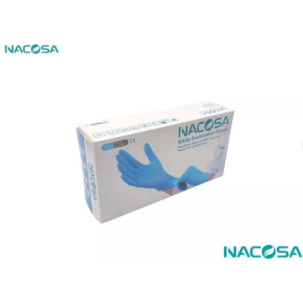 NACOSA Nitrile Examination Gloves ,100 pack x-large