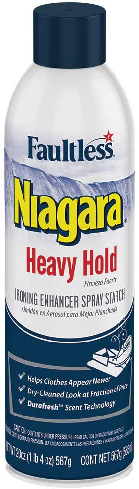 Niagara Spray Starch Plus, Heavy, 20 Oz., 1 Can