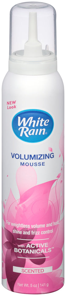 White Rain Volumizing Mousse Style & Control Scented - 5 oz