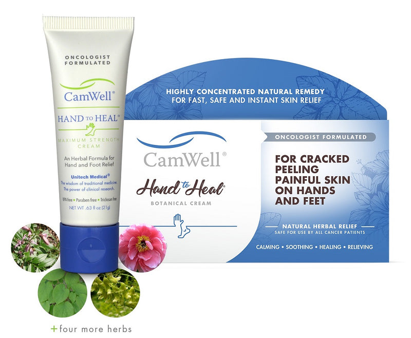 CamWell Hand to Heal Botanical Cream for Cracked Peeling Painful Skin on Hands & Feet - 0.63 oz