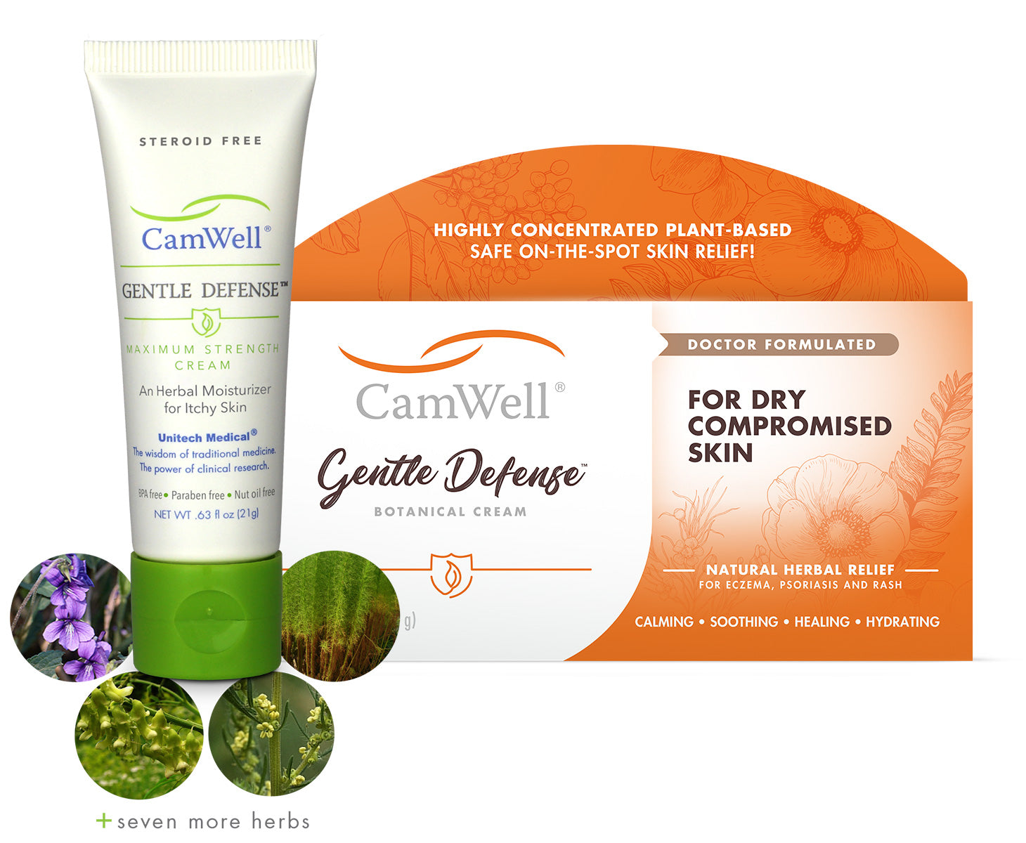 Camwell CamWell Gentle Defense Cream for Dry, Compromised Skin - Great for Ecz ...