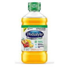Pedialyte Advance Care- Electrolyte Solutions, Tropical Fruit, 33.8 oz (1 L)