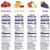 Pedialyte Electrolyte Powder, Variety Pack, 8 x 0.3 Oz Powder Packs (2.4 oz Count)