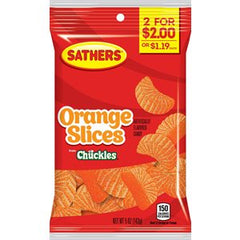 Sathers Candy- Orange Slices 5 Oz., 1 Bag