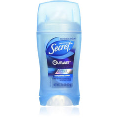 Secret Outlast Completely Clean Antiperspirant and Deodorant, 2.6 Ounce UPC: 037000808053