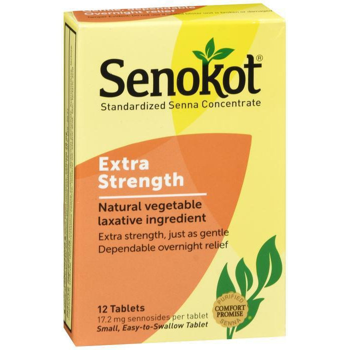 Senokot Extra Strength Tablet - 12 count