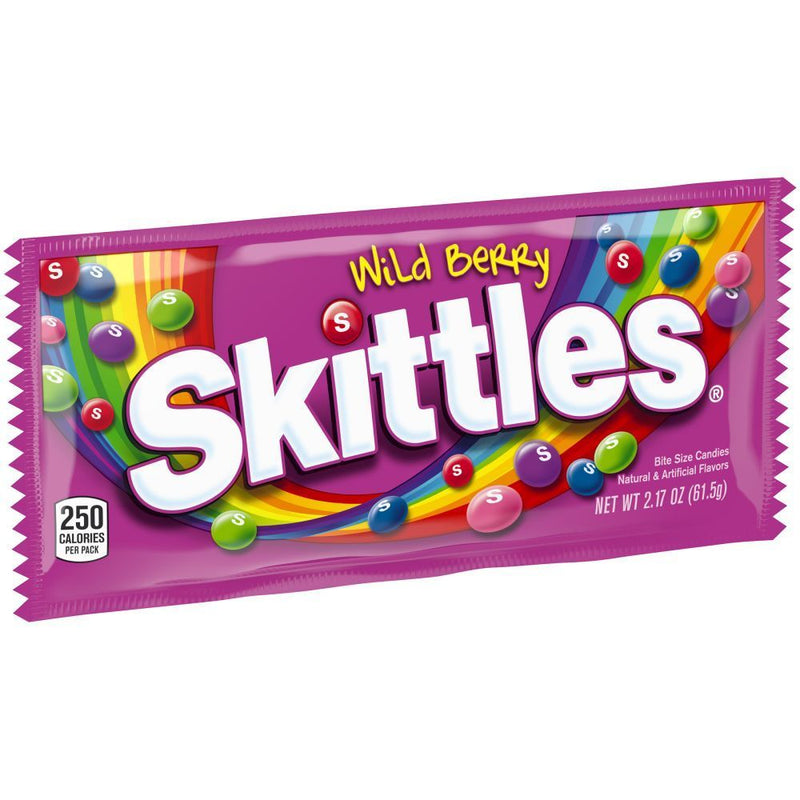 Skittles Bite Size Candies, Wild Berry, 2.17 Oz., 1 Bag
