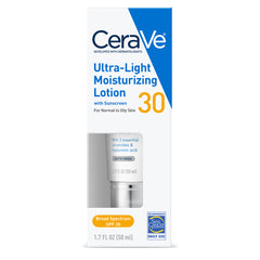 CeraVe Ultra Light Moisturizing Lotion w Sunscreen SPF 30 1.7 fl oz for Normal to Oily Skin