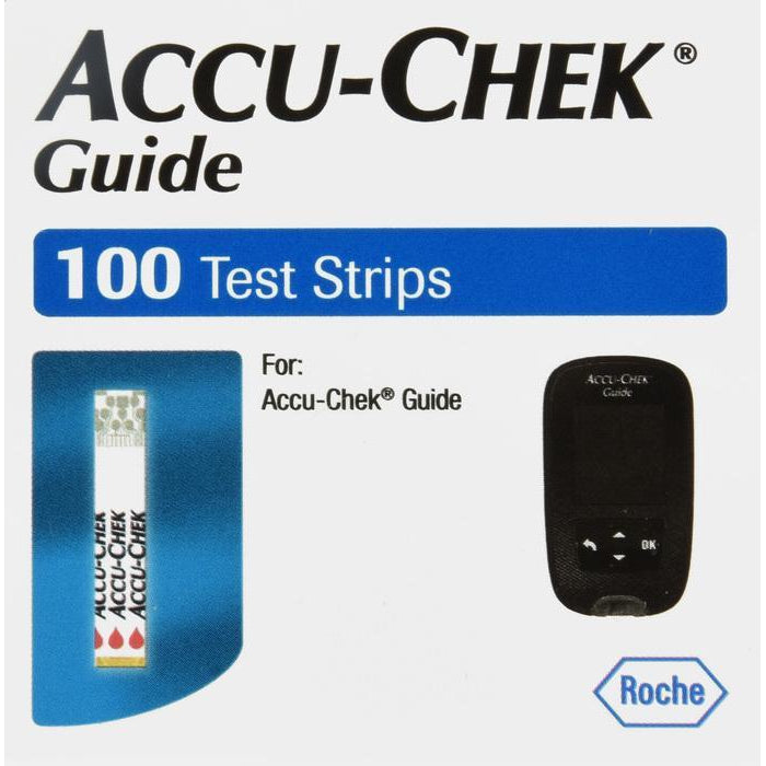 Accu-Chek Guide Glucose Test Strips, 100 count