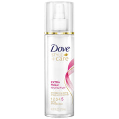Dove Style + Care Hairspray Extra Strong Hold, 9.25 oz - Prevent Frizz, Static, Fly-aways
