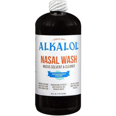 Alkalol Nasal Wash and Mucus Solvent- 16 FL OZ