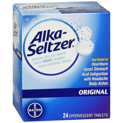 Alka-Seltzer Original with Aspirin - 24 Count