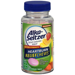 Alka-Seltzer Heartburn Relief Chews, Assorted Fruit - 36 Count