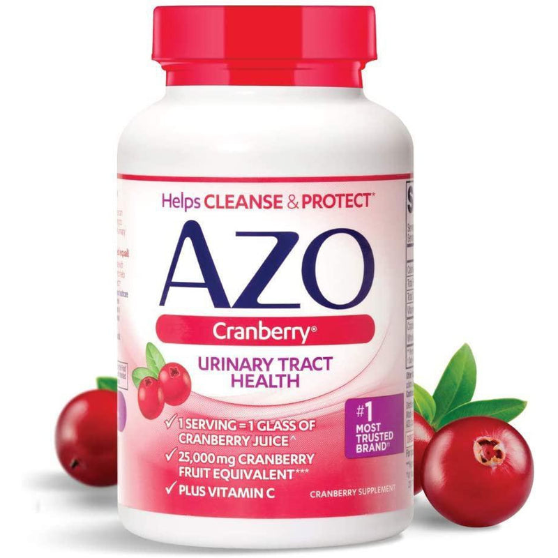 AZO Cranberry Urinary Tract Health Dietary Supplement, 100 Softgels