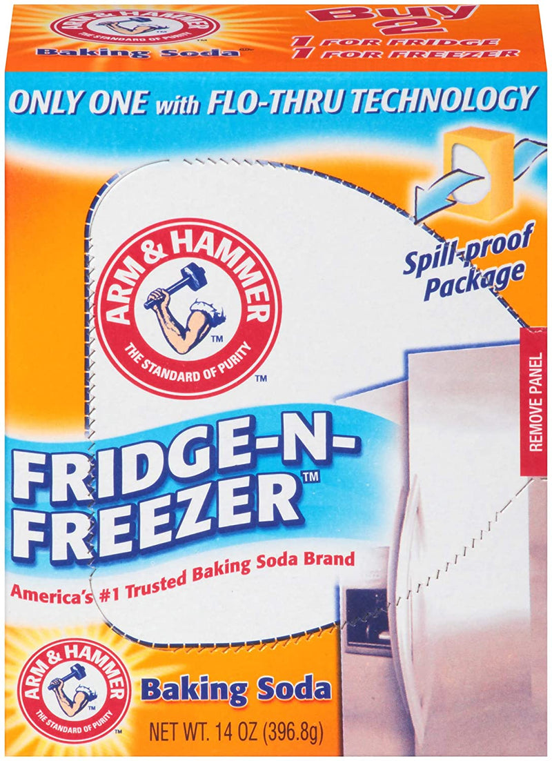 Arm & Hammer Baking Soda Fridge-n-Freezer Odor Absorber - 14 oz.