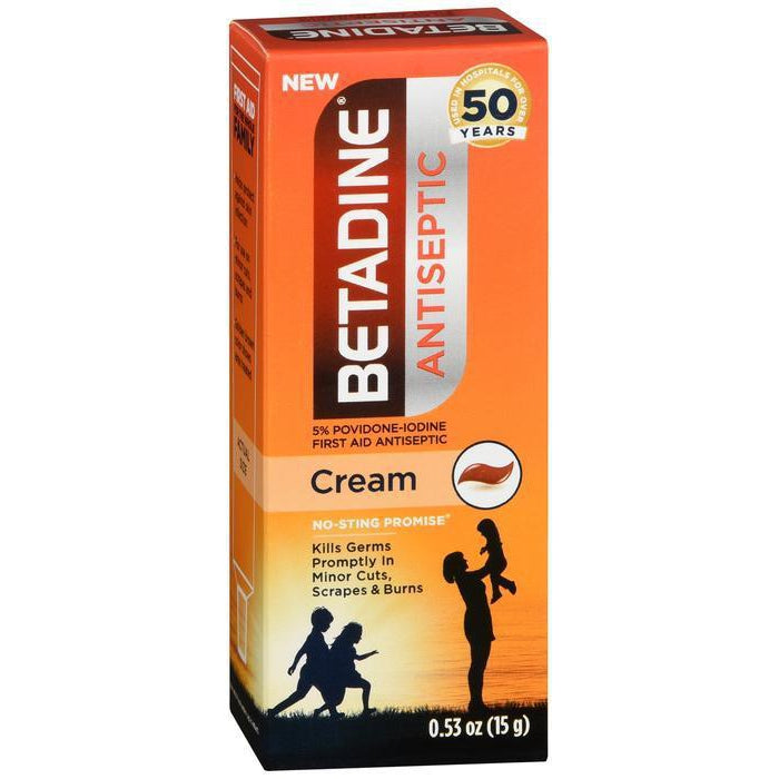 Betadine First Aid Cream, 0.53 Oz