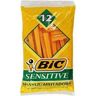 BIC Sensitive Single Blade Shaver - 12 count
