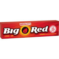 Wrigley's Big Red Cinnamon Gum, 5 Sticks, 1 Pack
