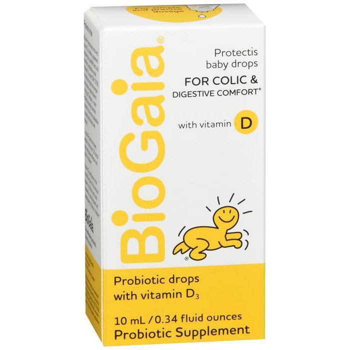 BioGaia Protectis Probiotics Drops with Vitamin D - 10 ml/3.4 fl oz