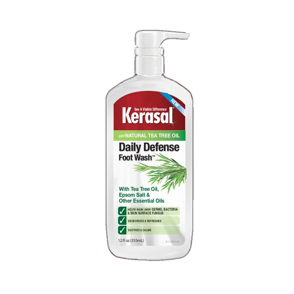 Kerasal Daily Defense Foot Wash with Tea Tree Oil - 12 oz