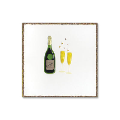 PAPYRUS - Champagne Bottle & Glasses