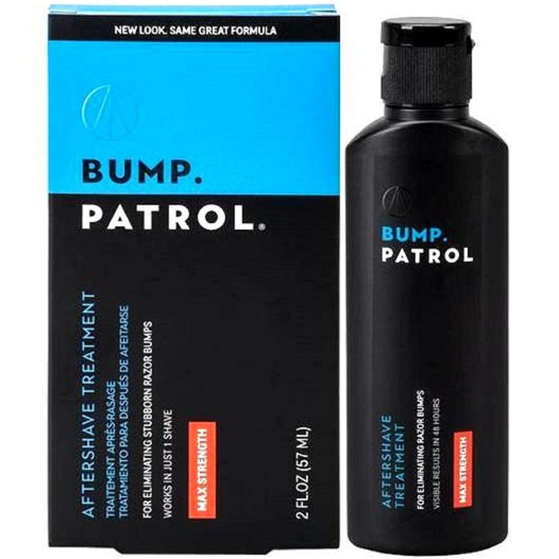 Bump Patrol Aftershave Treatment - Max Strength, Eliminate Razor Bumps - 2 fl oz