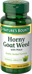 Nature's Bounty Horny Goat Weed with Maca Capsules, 60 Ct*