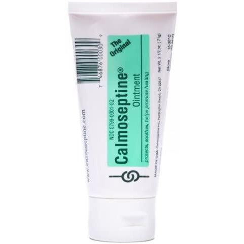 Calmoseptine Diaper Rash Ointment Tube, 2.5 oz