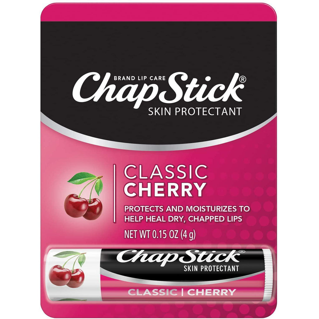 Chapstick Classic, Cherry Flavor, Skin Protectant