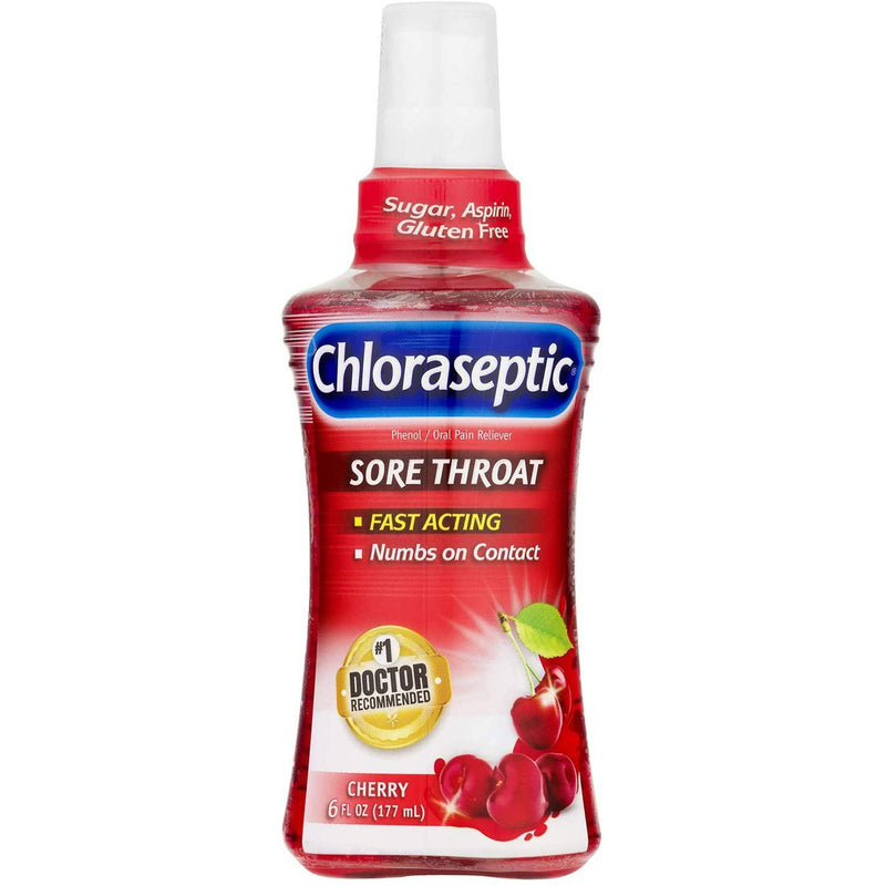Chloraseptic Sore Throat Spray-Cherry-6 oz