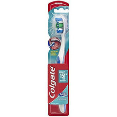 Colgate 360 Toothbrush with Tongue and Cheek Cleaner, Medium - 1 count