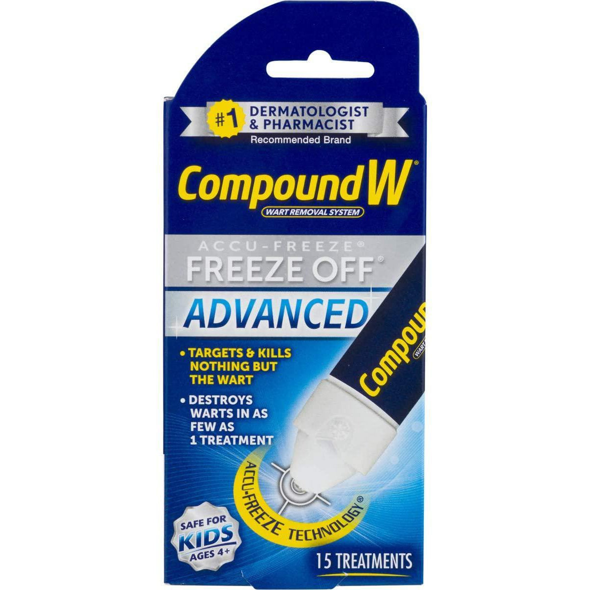 Compound W Application Compound W Accu-Freeze, 15 Applications | Silver Rod Pharmacy