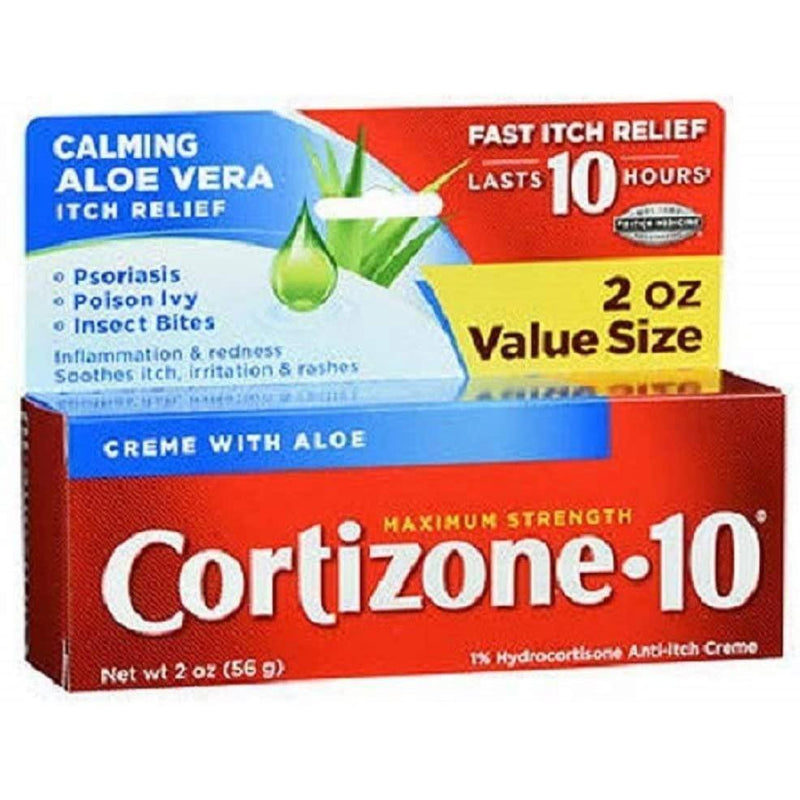 Cortizone-10 Maximum Strength Cream, 2 Ounce
